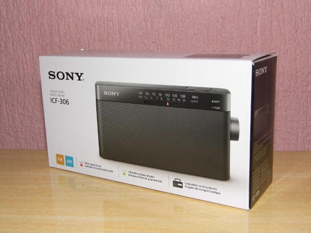 Radio Sony ICF-306 am/fm terapia para os timpanos produto novo em Poa-rs