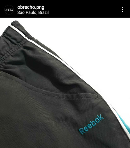 calça tactel reebok