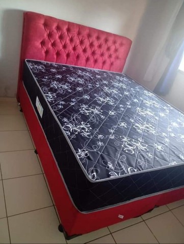 Cama queen espuma ou molas ensacadas  - Foto 2