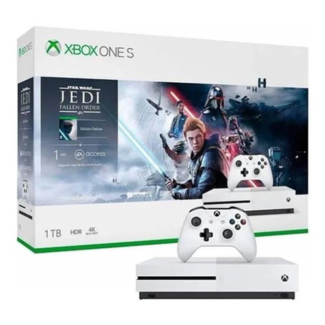 Xbox one com dois controles e um jogo - Videogames - Vila São Luiz,  Botucatu 1250197004