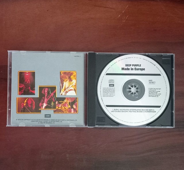 CD Deep Purple Made In Europe 1975 - Foto 3