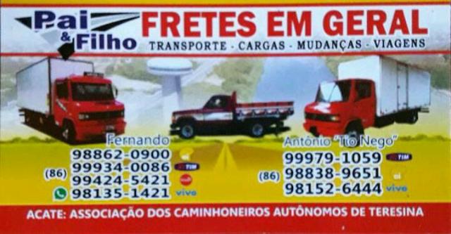 Fretes em geral