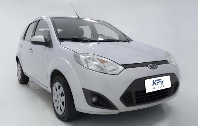 Fiat Fiesta Rocam 1.0 Prata 2014 Completo