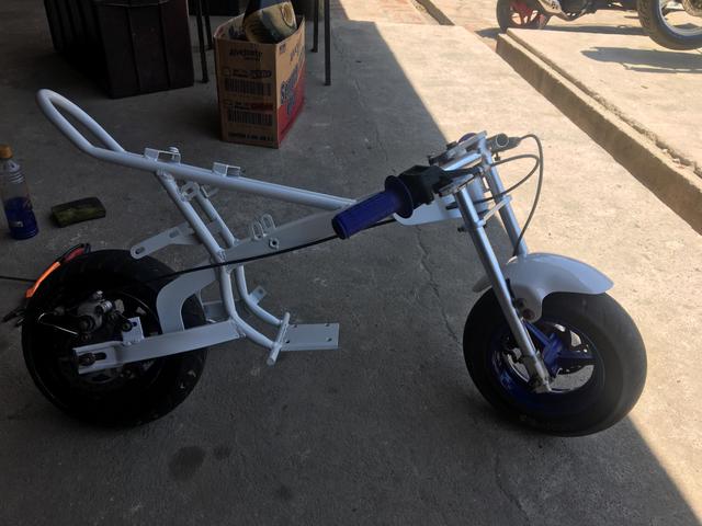 Mini moto sem motor