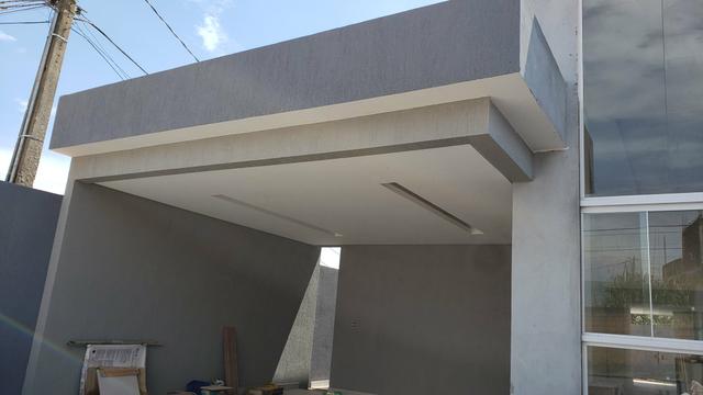 Casa nova laje 3quartos suíte churrasqueira Vila São José Vicente Pires - Foto 17