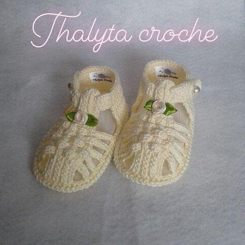Sapatos de crochê - Foto 2