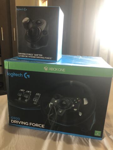 Volante g920 + Cambio