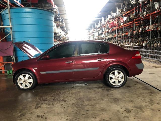 Peças usadas Renault Megane Sedan 2008 2008 1.6 16v flex 115cv câmbio manual