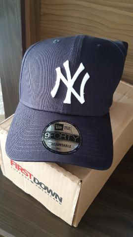 Boné New York Yankees Azul Marinho - New Era (Novo) - Foto 2