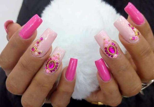 Unhas em gel com fibra - Foto 2
