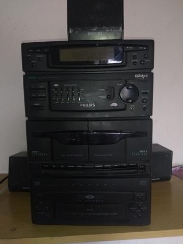 Jaqueta da Adidas original e Som Philips Original e Relógio Orient - Foto 3