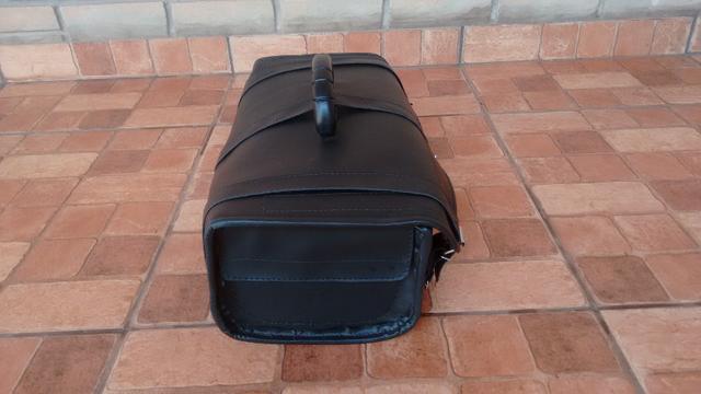 Sissy bar + Suporte de Alforge + Alforge Traseiro + Alforge Frontal - Shadow 600 - Foto 9