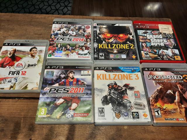 Lote PS3 com 7 Jogos