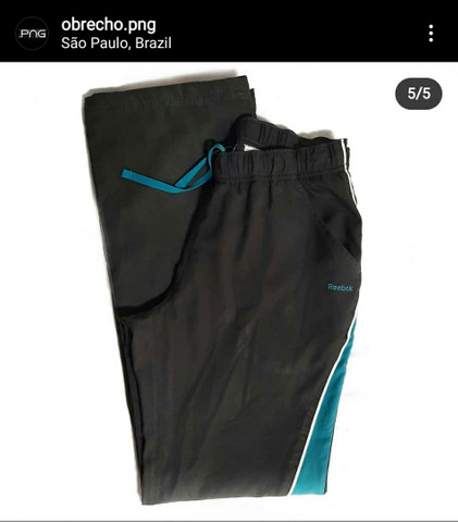 calça tactel reebok