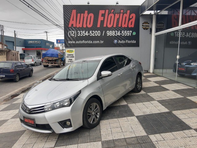 COROLLA GLI 1.8 AUT ANO 2015 FLEX 4PT COMPLETO