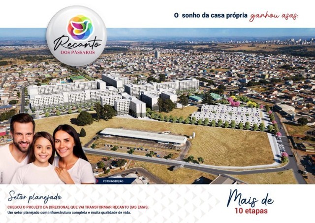 Apartamento para venda possui 33 metros quadrados com 1 quarto em Recanto das Emas - Brasí