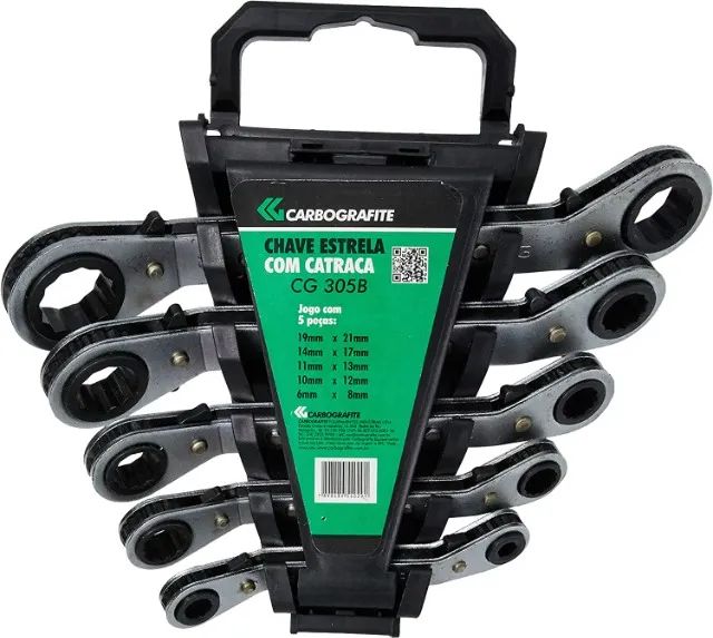 Chaves Estrela com Catraca Carbografite CG305B Curvada - Foto 2