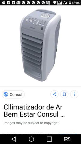 Vendo climatizador Consul no precinho 200,00