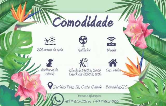Promoção, Aluga-se Casa em Bombinhas/SC à 200 metros da Praia - Foto 13