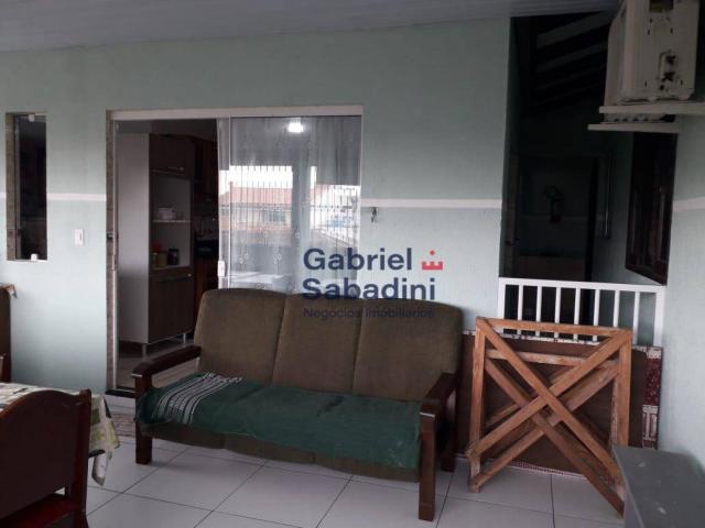 Sobrado com piscina e 4 dormitórios, 1 suítes com ar. locação diária, 135 m² por r$ 1.000, - Foto 18