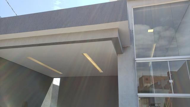 Casa nova laje 3quartos suíte churrasqueira Vila São José Vicente Pires - Foto 2