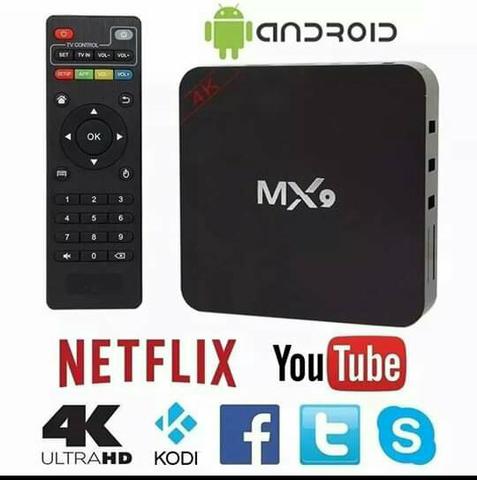Tv Box MxQ Novos Com Garantia e entrega grátis