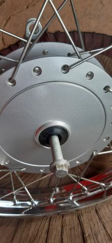 Roda de cg dianteira novo compreta - Foto 6