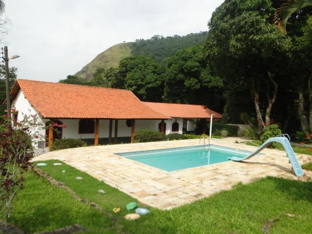 Guapimirim Sítio 97.000m², sede com 4 Quartos, piscina e campo