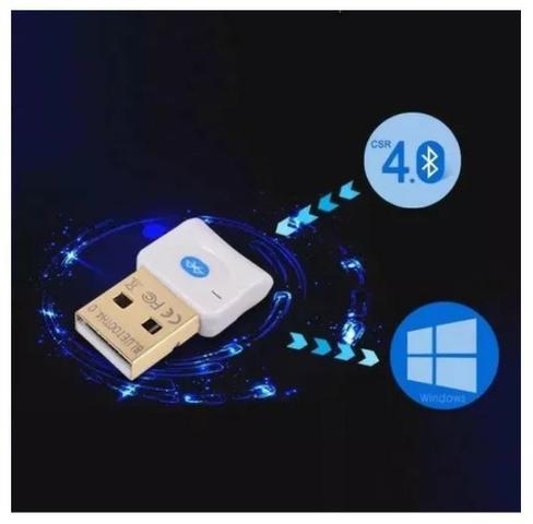 Adaptador usb Bluetooth 4.0 dongle para pc notebook computador - Foto 3