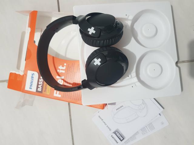 Fone Philips Bass+ Feel it - Foto 2