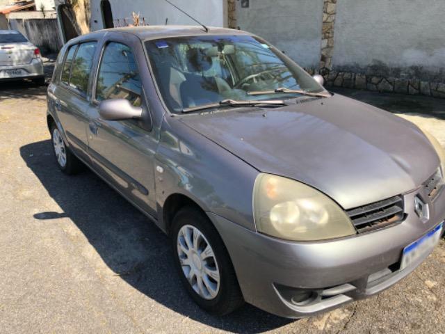 Clio 2008 - 1.6 - 4p - GNV/FLEX - Ar condicionado - Foto 4