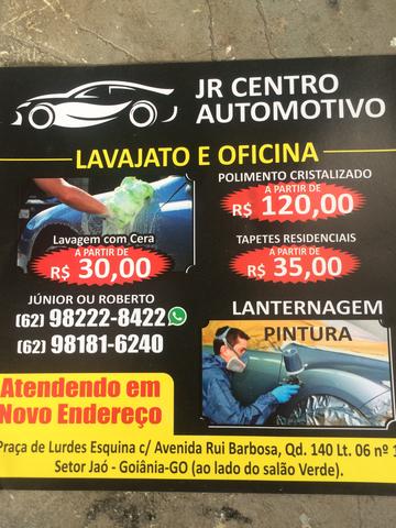 Precisamos de lavador e acabador de automóveis