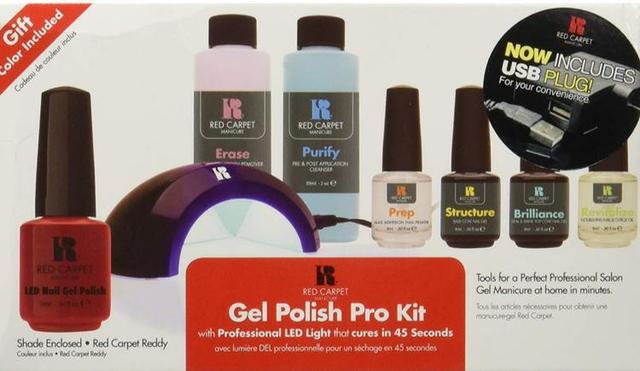 Kit Esmalte Gel com Luz Led