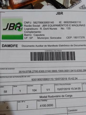 Vendo Prensa enfardadeira novinha sem uso fabricado pela JBR a melhor do país
