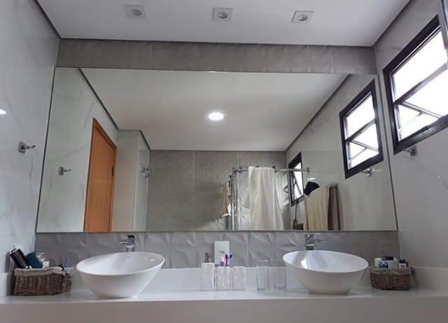Espelho Lapidado para Diversos Ambientes. A partir de R$ 165,00 m2.