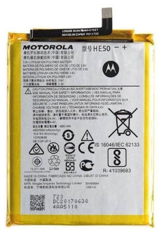 Bateria Motorola HE50 Moto E4 e E4 Plus 4850mAh Garantia Nova e Original - Foto 3