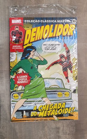 Hq coleção clássica Marvel Demolidor vol 2 Panini lacrada