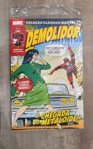 Hq coleção clássica Marvel Demolidor vol 2 Panini lacrada