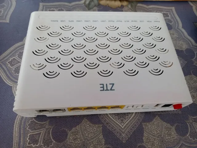 Modem roteador ZTE wifi