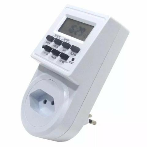 Timer Temporizador Digital Tomada Bivolt