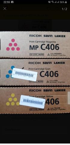 KIT de Toner ORIGINAL- Ricoh MP C406 C307 C306