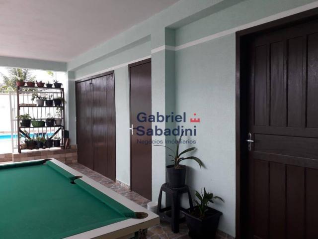 Sobrado com piscina e 4 dormitórios, 1 suítes com ar. locação diária, 135 m² por r$ 1.000, - Foto 6