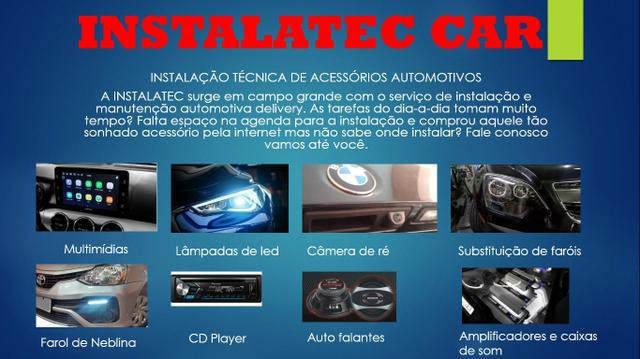 Instalação de multimídia