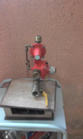 Registro de gás industrial