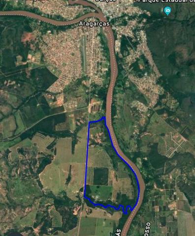 4 km de margens do Rio Araguaia. Fazenda 96 alqueires 464.64 Hectares - Aragarças-GO - Foto 3
