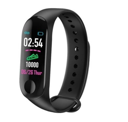 Smart Band - Pulseira Inteligente/Relógio Fitness Rastreador De Pressão Arterial