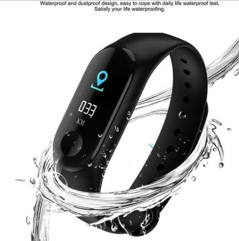 Smart Band - Pulseira Inteligente/Relógio Fitness Rastreador De Pressão Arterial - Foto 3