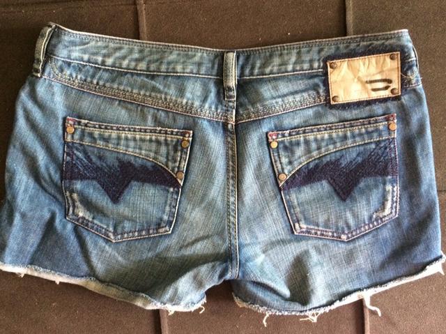 Short jeans curto Diesel original - Foto 2