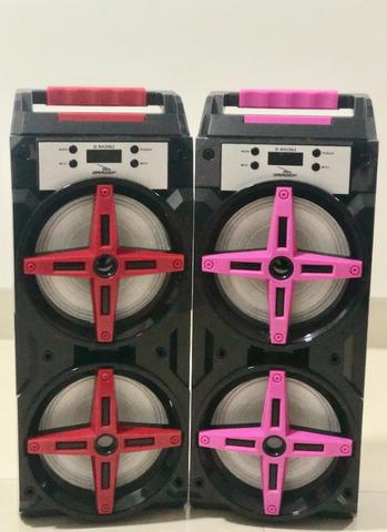 Caixa de Som Bluetooth 24 watts com controle - Foto 2