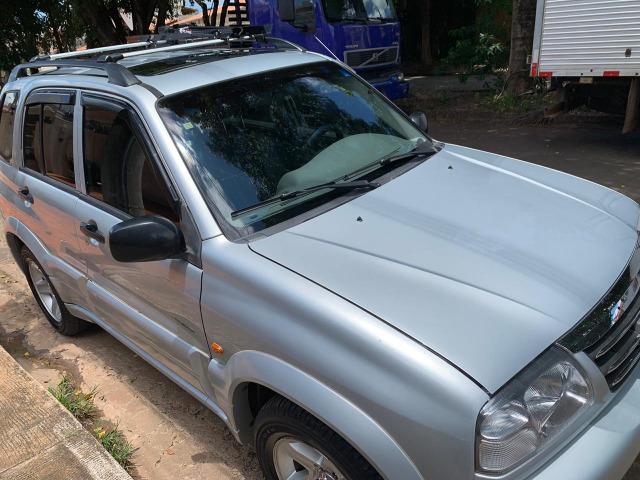 Tracker 2008, novíssima, 4X4, banco de couro, teto solar - Foto 4